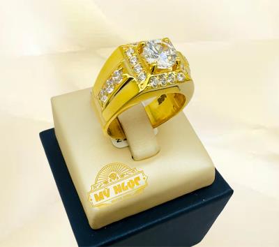 Nhẫn Nam Hột Trắng 610