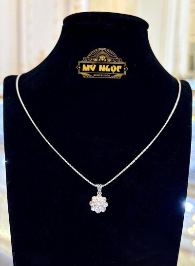 Dây + Mặt Vàng Bạch Kim 750