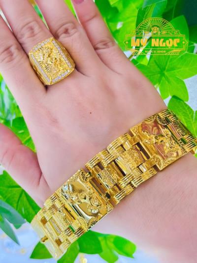 Set Lắc + Nhẫn Nam 610